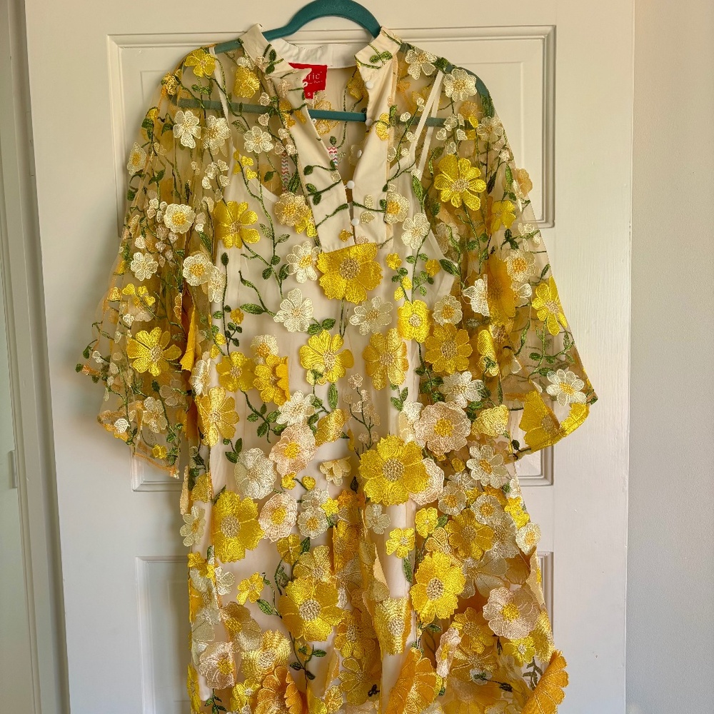 Marie by Victoria Dunn dress with slip, size small